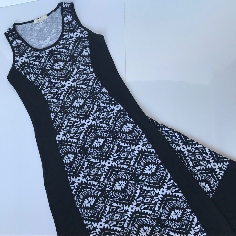 💥💥20% IFF FLASH SALE💥💥 - CHARMING AZTEC SLEEVELESS LONG DRESS